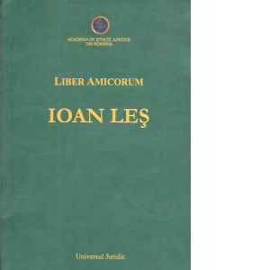 Liber Amicorum IOAN LES. Contributii la studiul dreptului privat