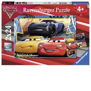 PUZZLE CARS, 2x24 PIESE