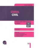Codul civil. Editie tiparita pe hartie alba. Legislatie consolidata si index: 11 septembrie 2017
