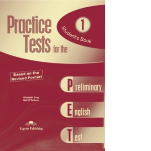 Teste limba engleza Practice tests for PET 1 Manualul elevului