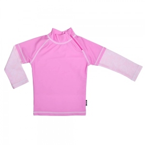 Tricou de baie Pink Ocean marime 86- 92 protectie UV Swimpy