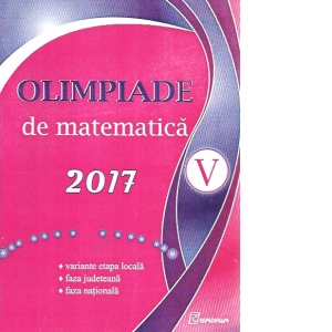 Olimpiada de matematica clasa a V-a 2017