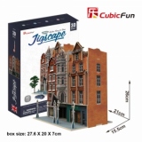 Colectia Jigscape - Casa de licitatii - Puzzle 3D - 93 de piese
