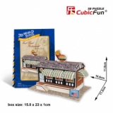 Restaurant fast food SUA - Puzzle 3D - 37 de piese