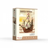 Corabia Santa Maria - Puzzle 3D - 93 piese