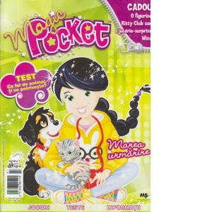 Revista Magic Pocket, Nr. 7 (+ Cadou O figurina Kitty Club sau o jucarie surpriza Winx