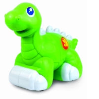Jucarie interactiva – Dinozaur prietenos (Verde)