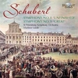 Schubert: Symphony No. 8 - Unfinished, Symphony No. 9 - Great (St. Petersburg Sumphony Orchestra, Vladimir Lande)