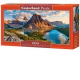 Puzzle Panoramic 600 piese Assiniboine Sunset, Banff National Park, Canada 60023