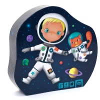Puzzle progresiv 4 in 1 - Micul astronaut