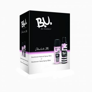 Set B.U. Absolute Me: Deodorant natural spray, 75 ml + Deodorant spray, 150 ml