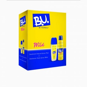 Set B.U. Wild: Deodorant natural spray, 75 ml + Deodorant spray, 150 ml
