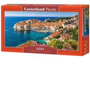 Puzzle Panoramic 600 piese Dubrovnik, Croatia 60283