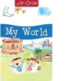 My world - wipe and clean board book