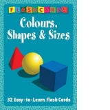 Colours, shapes and sizes flash cards