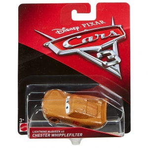 Masinuta Disney Pixar Cars 3 Lightning McQueen as Chester Whipplefilter