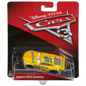 Masinuta Disney Pixar Cars 3 Dinoco Cruz Ramirez