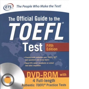 The Official Guide to the TOEFL Test with DVD-ROM, Fifth Edition