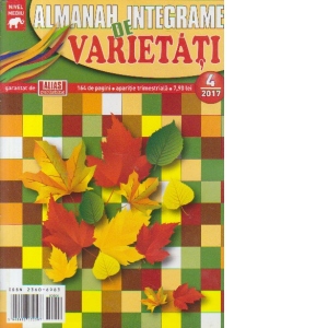 Almanah de integrame Varietati, Nr 4/2017