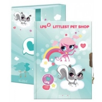 Jurnal cu lacatel Littlest Pet Shop