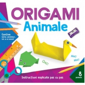 Origami. Animale. Instructiuni explicate pas cu pas (8 proiecte)