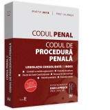 Codul penal si Codul de procedura penala. Editie tiparita pe hartie alba (martie 2018)