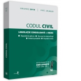 Codul civil. Editie tiparita pe hartie alba. Legislatie consolidata si index: 10 ianuarie 2018