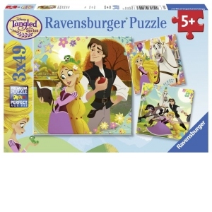 Puzzle Rapunzel, 3X49 Piese