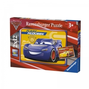 PUZZLE CARS, 2x12 PIESE