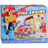 Puzzle de podea - Pompieri in actiune ( 45 piese)