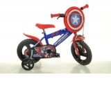 Bicicleta copii 12'' Capitan America