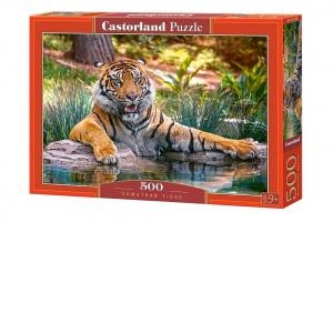 Puzzle 500 piese Tigru Sumatran 52745
