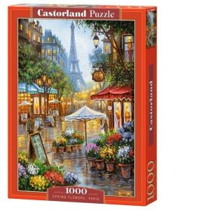 Puzzle 1000 piese Flori de primavara, la Paris 103669