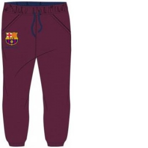 Pantaloni de trening visiniu FC Barcelona (146 cm/11 ani)