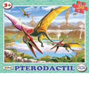 Puzzle 120 piese - Pterodactil