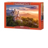 Puzzle 500 piese Castelul Neuschwanstein, Germania 52752