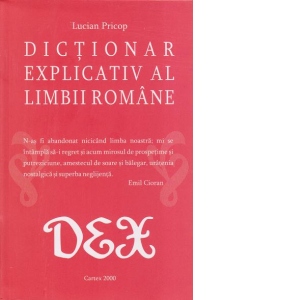 Dictionar explicativ al limbii romane
