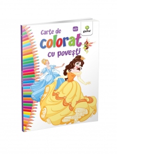 Carte de colorat cu povesti