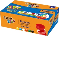 Guase 6 culori Bic