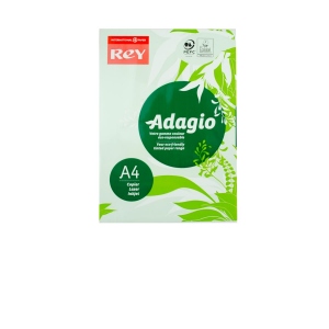 Hartie colorata A4 160g/mp, culori deschise (pastel), 250 coli/top - Verde
