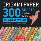 Origami Paper 300 sheets Japanese Washi Patterns (10 cm)