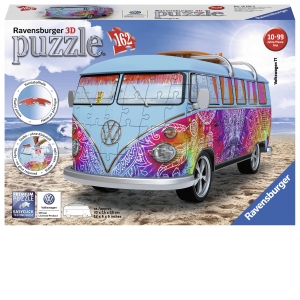 Puzzle 3D Dubita VW T1, 162 piese
