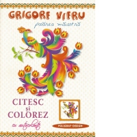 Citesc si colorez cu autocolante. Pasarea maiastra