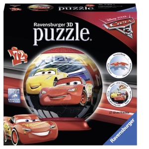 Puzzle 3D Cars 3, 72 piese