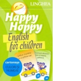 Happy Hoppy - Cartonase cu imagini pentru invatarea limbii engleze - Culori si Numere