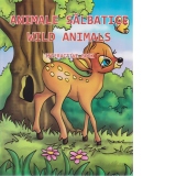 Wild animals. Animale salbatice (interactive book)
