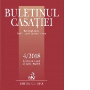 Buletinul Casatiei nr. 4/2018