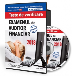 Examen auditor financiar 2018. Teste de verificare (CD)