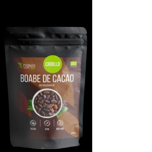 Boabe de cacao intregi Ecologice/Bio 250g