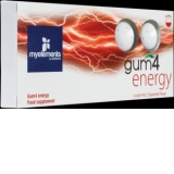 GUM4 ENERGY - Guma De Mestecat Fara Zahar 10buc